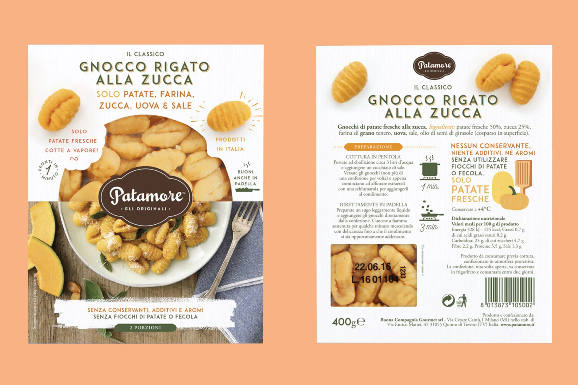 Bcgourmet Patamore Arancio