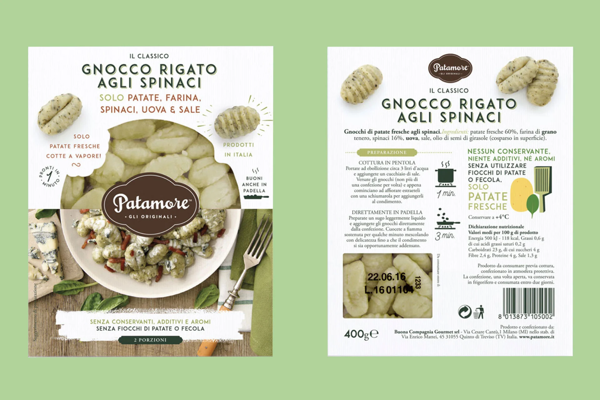Bcgourmet Patamore Verde