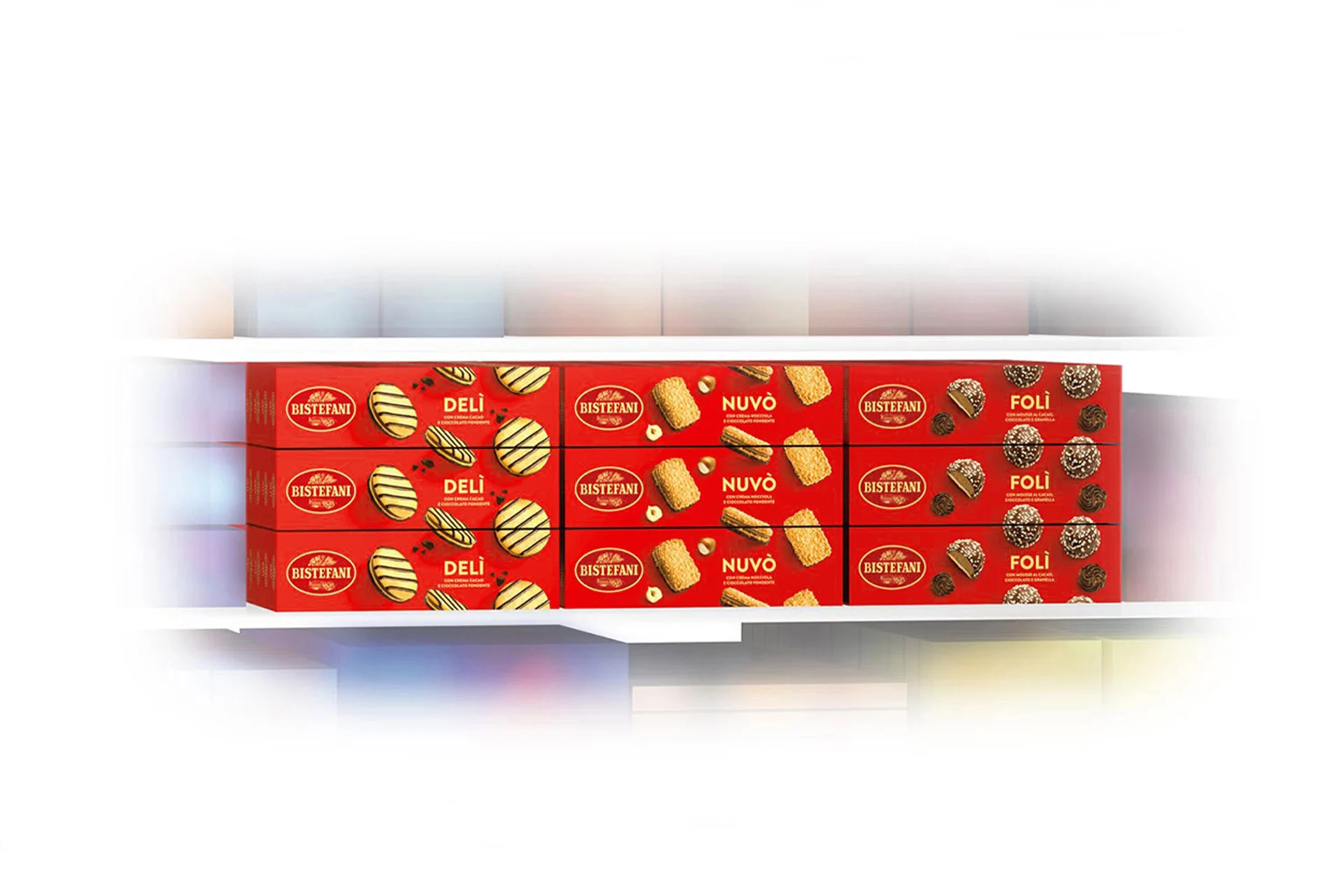 Bistefani Pasticceria Scaffale