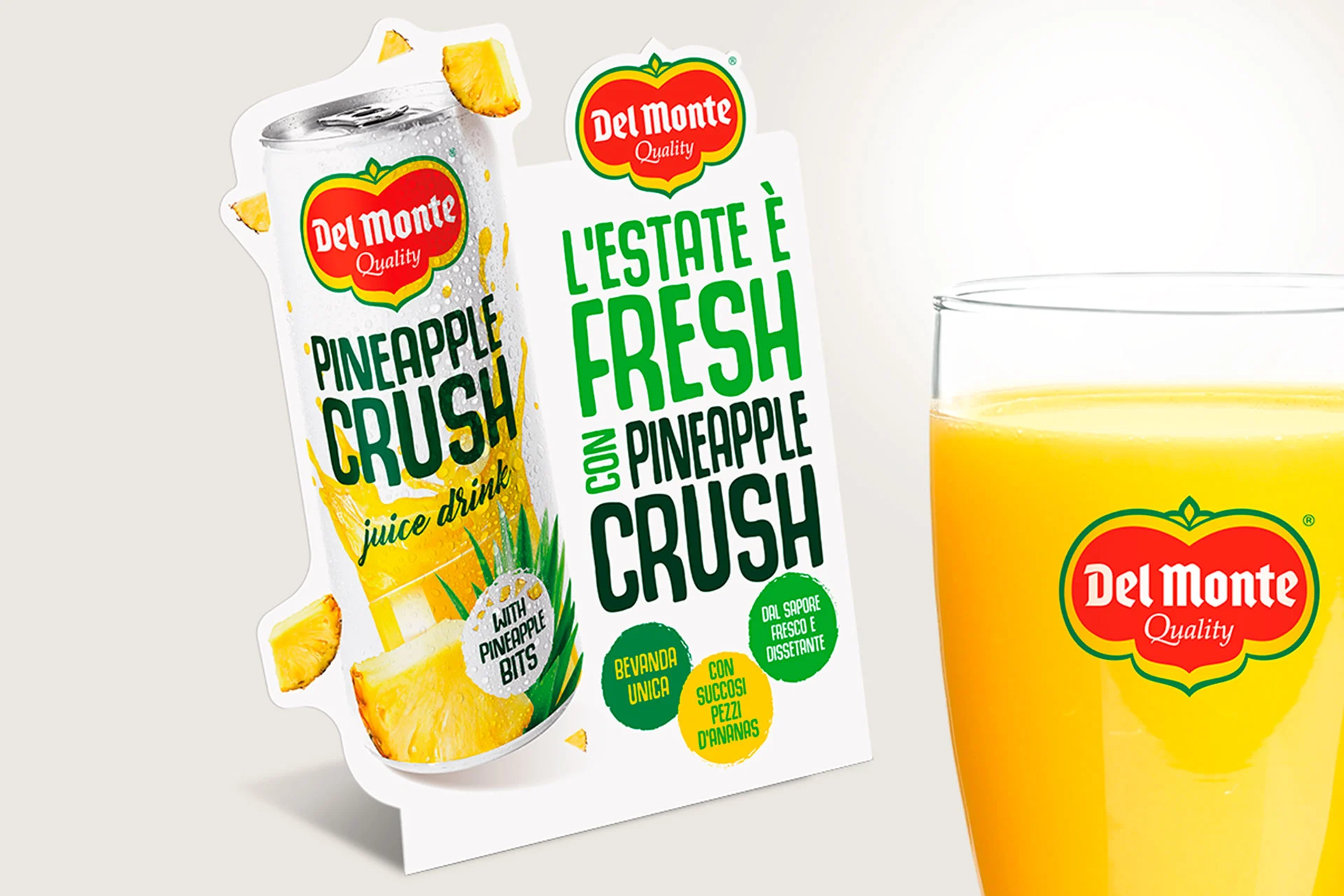 Delmonte Packaging Design Beverage Pineapple Crush