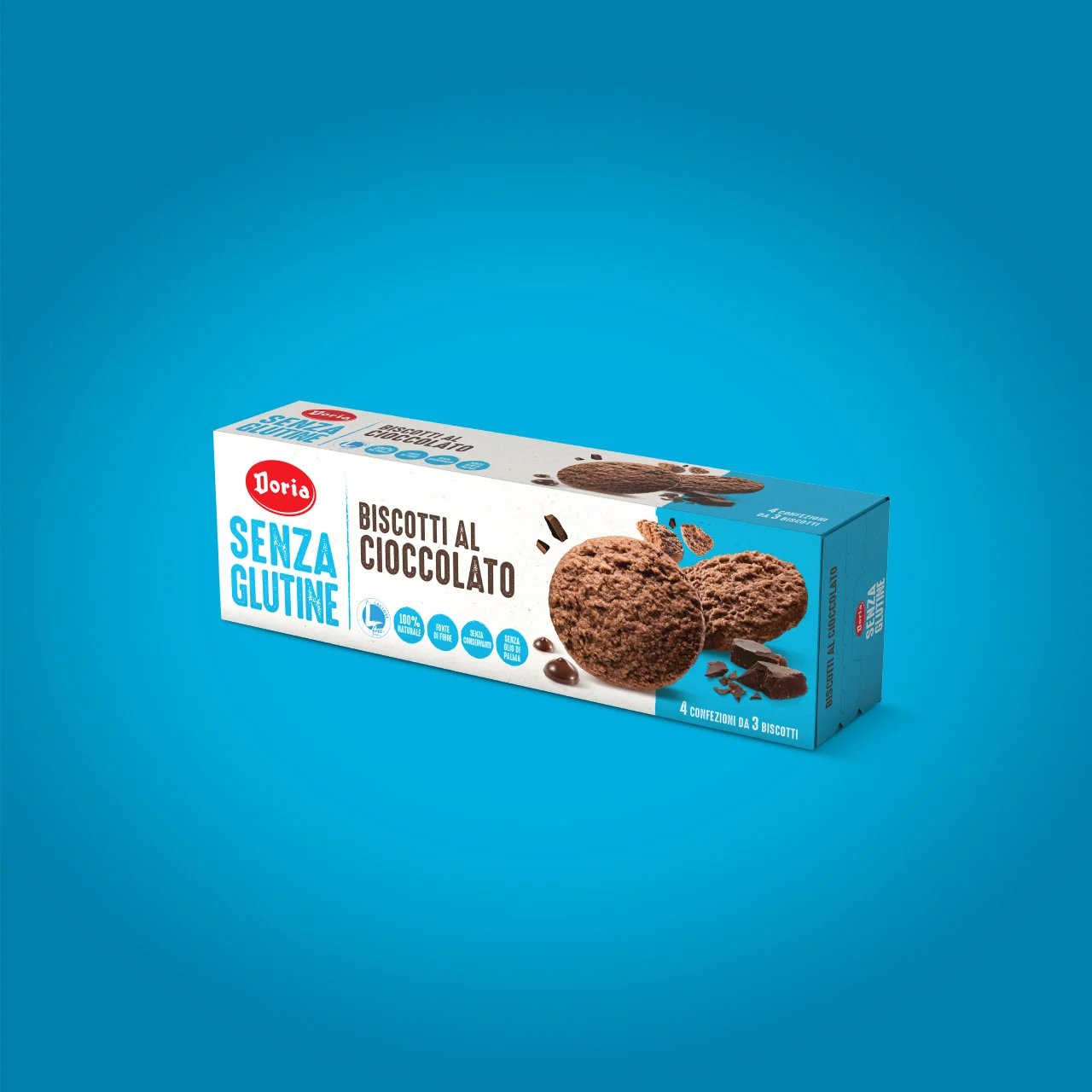 confezione biscotti senza glutine qreactive-doria