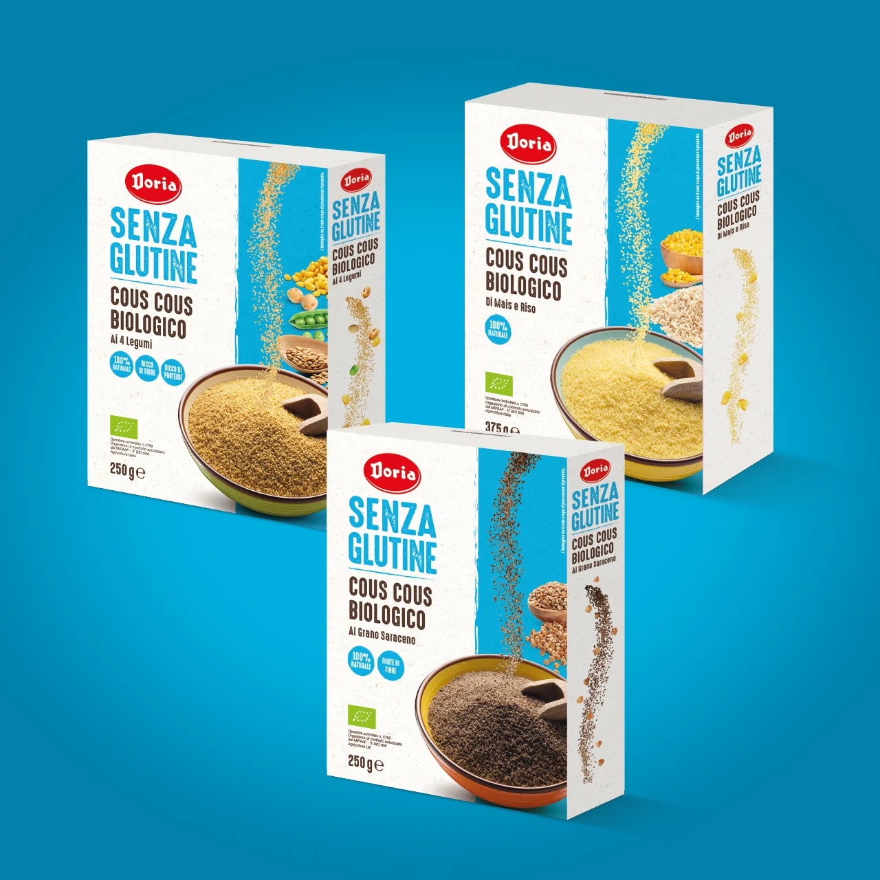 confezione couscous senza glutine qreactive-doria