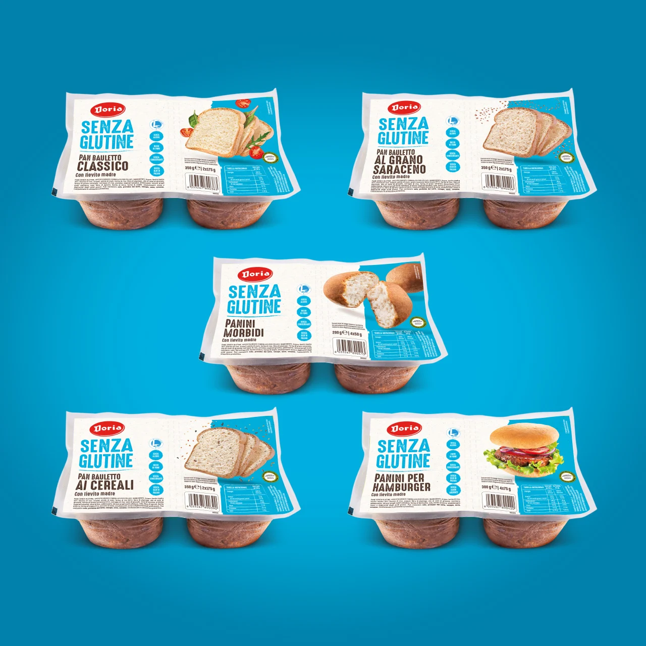 Confezione pane senza glutine Qreactive Doria 2