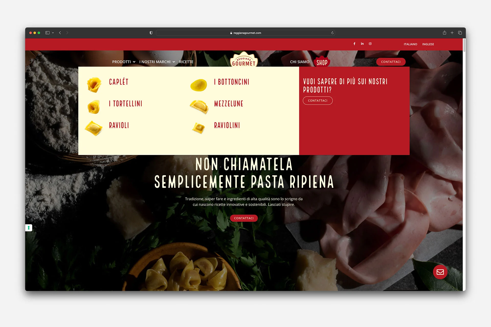 Emilianagourmet Website2