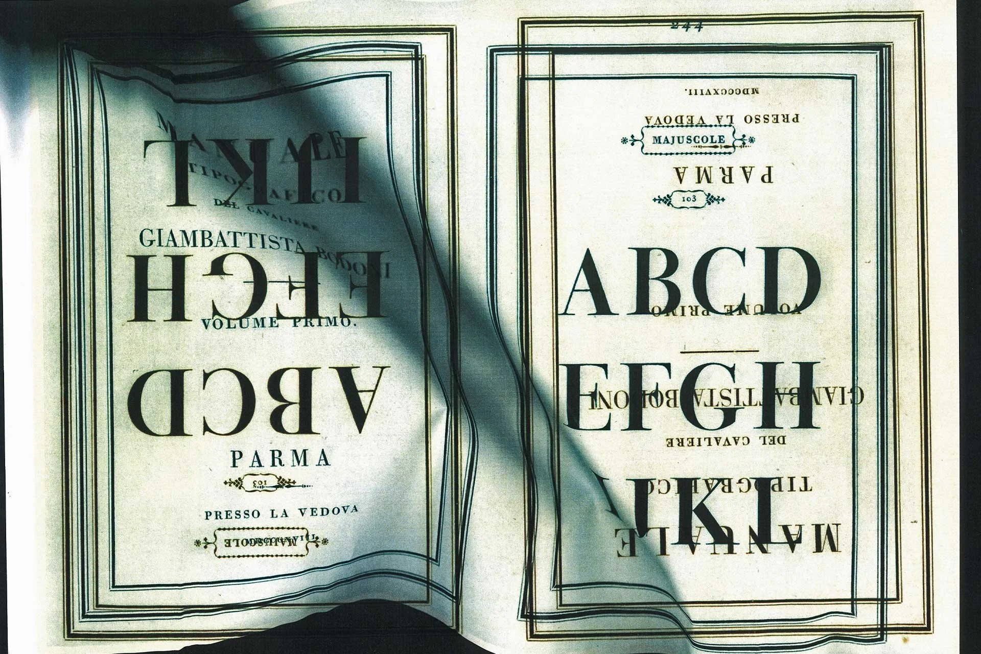 Gazzetta di Parma Riforma Font Famiglia Bodoni Colin