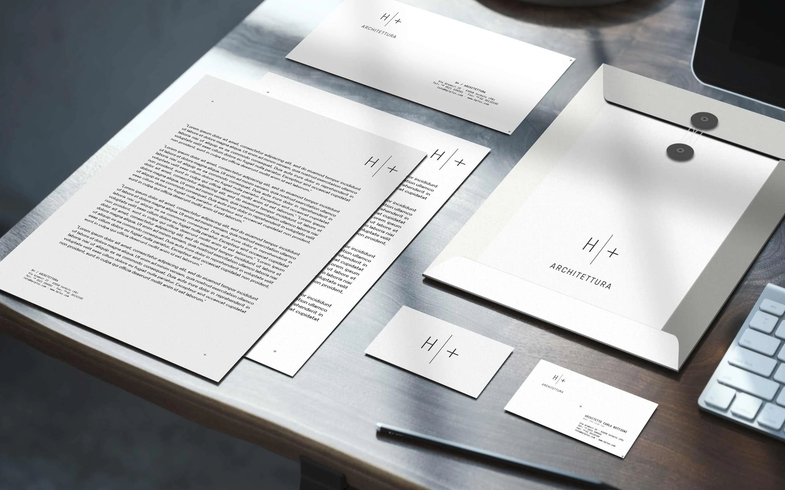 Hpiuarchitettura Branding Visivo