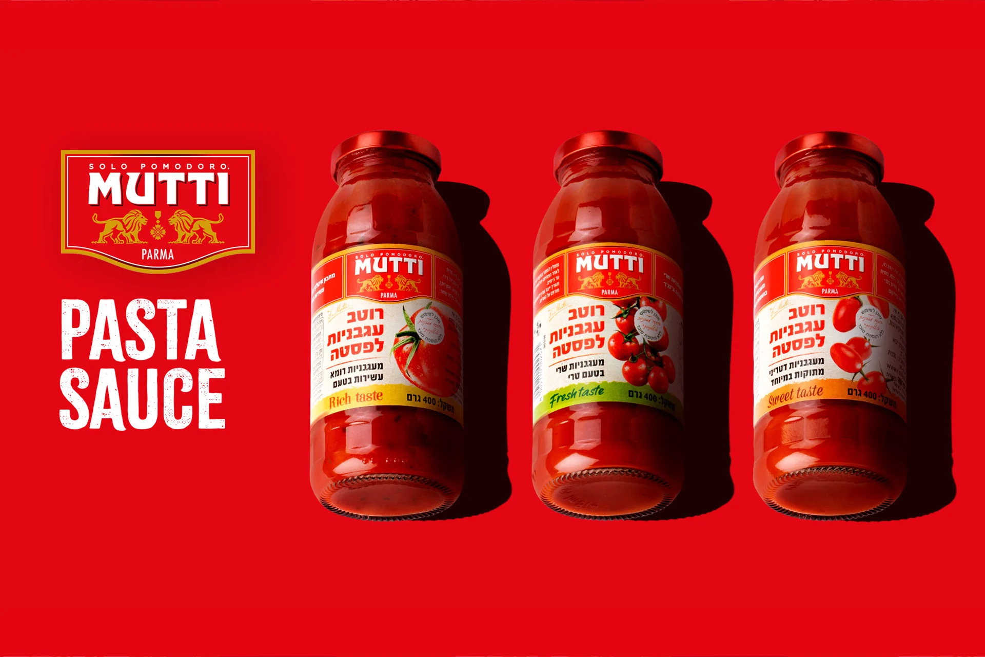 Mutti Design della Confezione Banner per Pasta