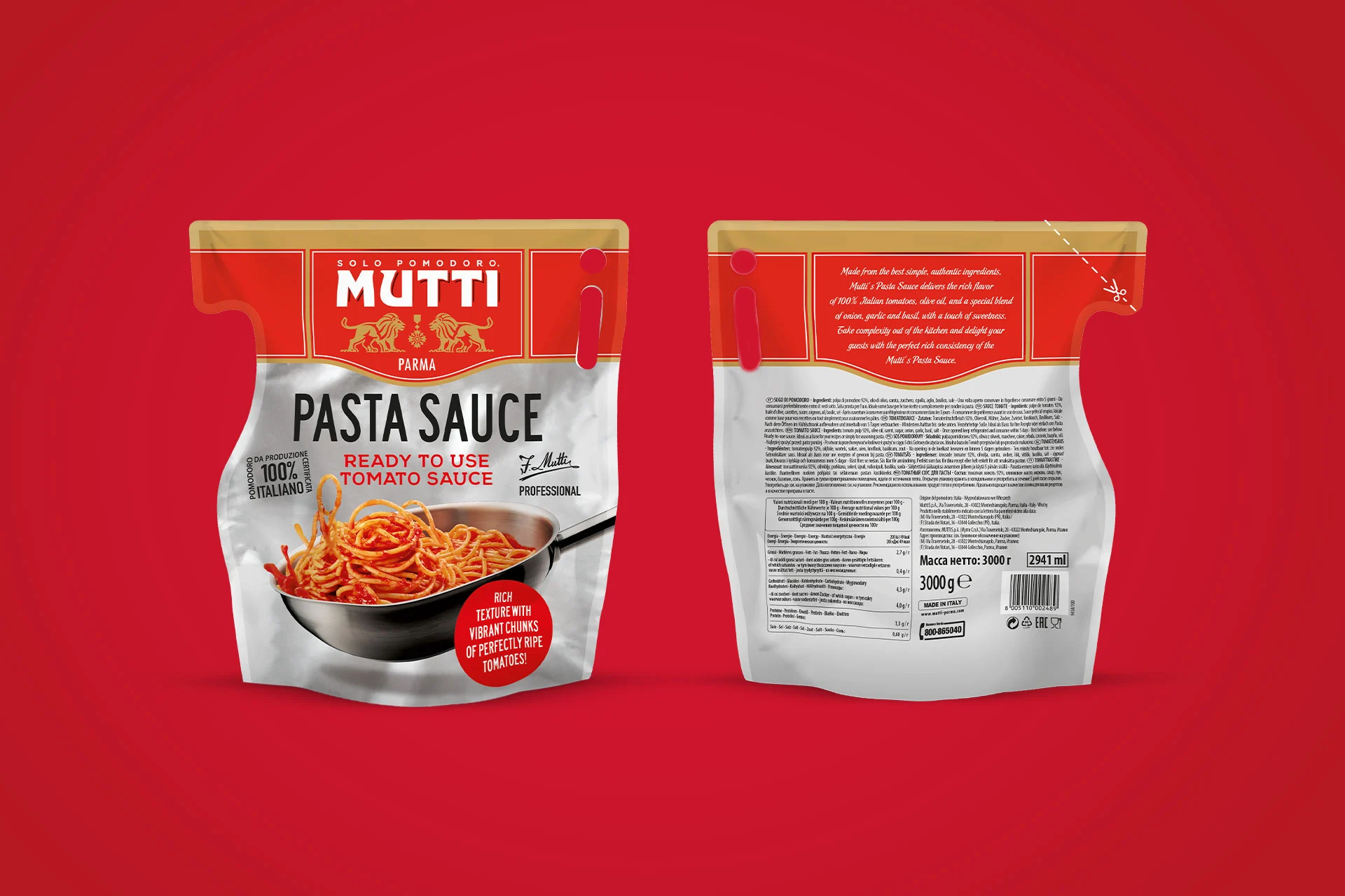 Mutti Pouch Salsa