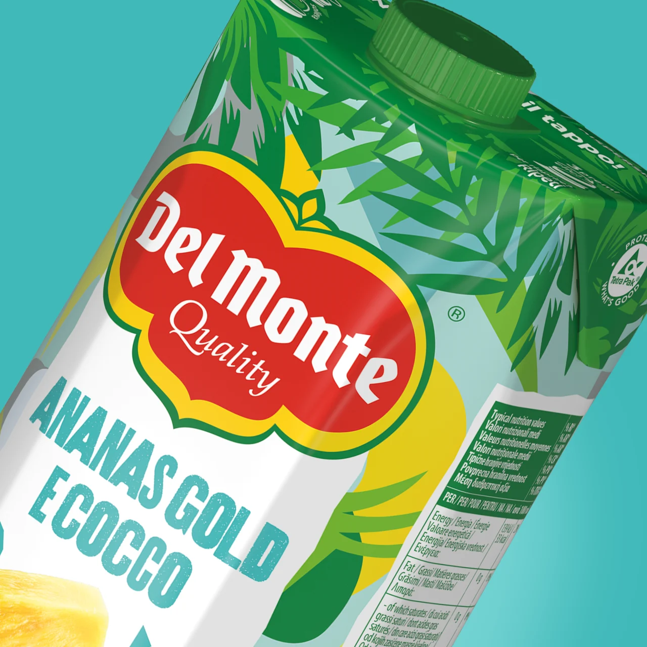 Agenzia di Packaging Design Servizi Delmonte Linea Esotica 1000ml