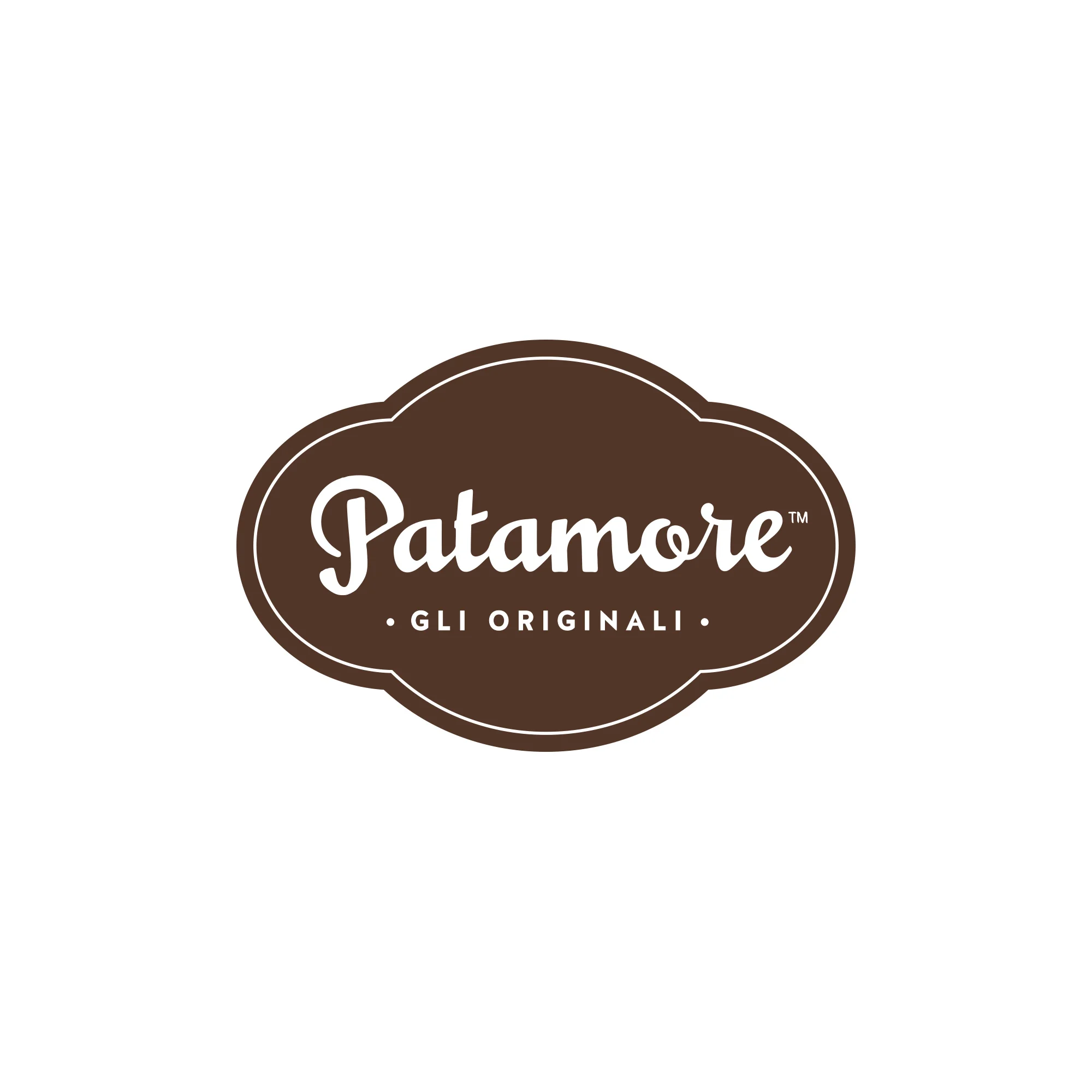 Patamore Logo su Bianco