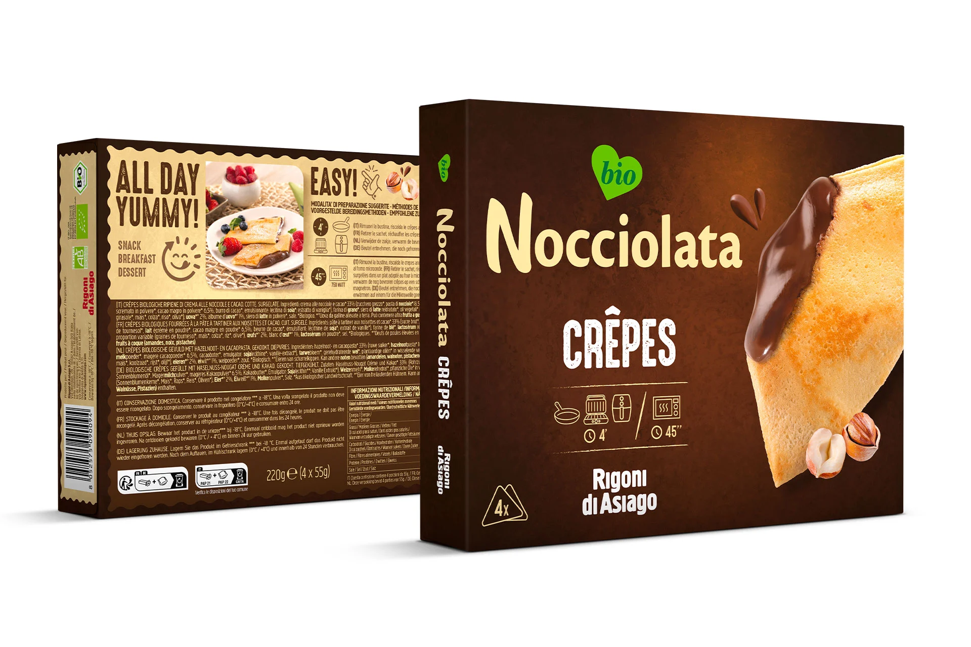 Rigonidiasiago Confezione da 2 crepes