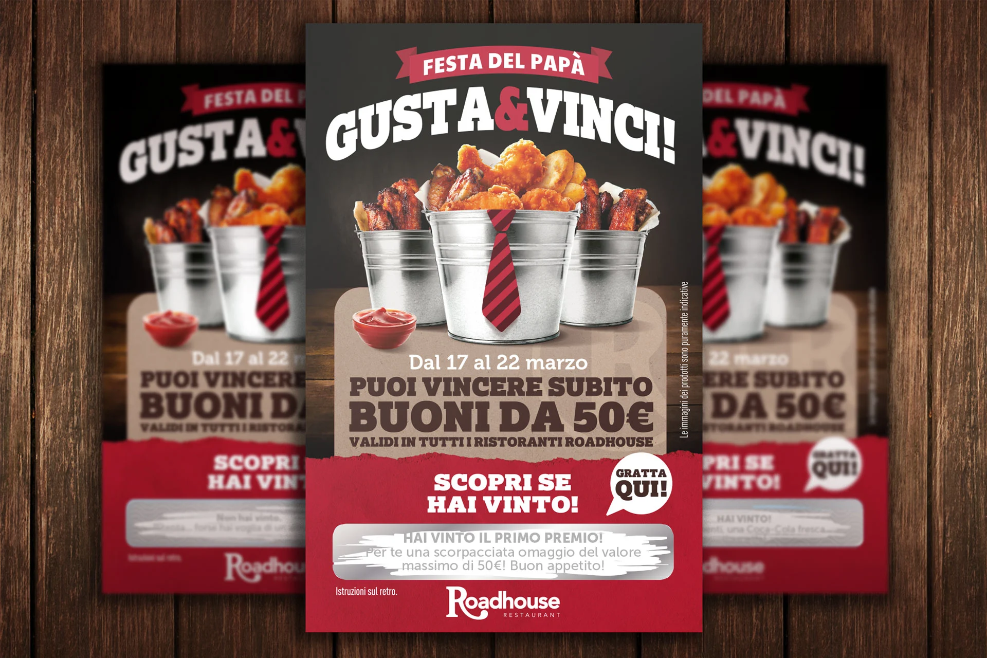 Roadhouse Contest Cartolina