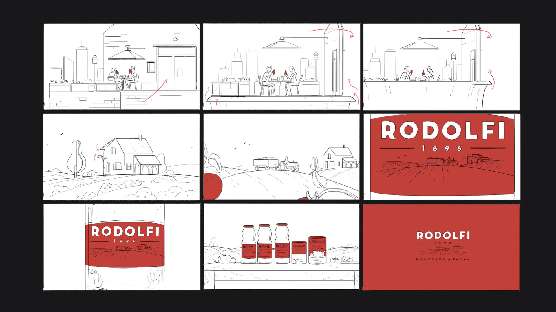 Rodolfi Spot Storyboard