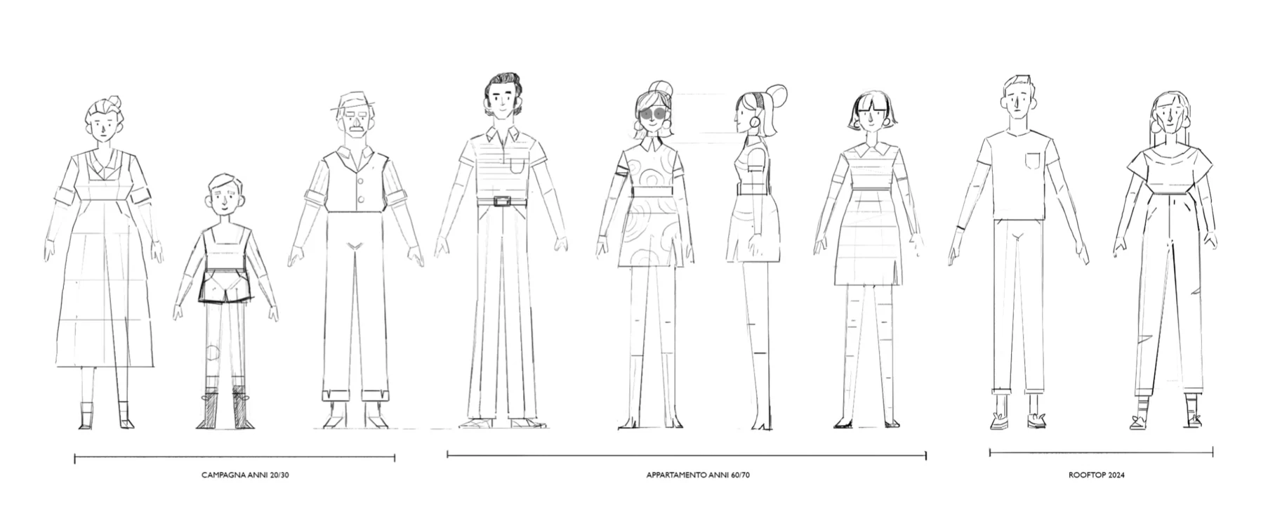 Rodolfi Paper Craft Personaggi Set