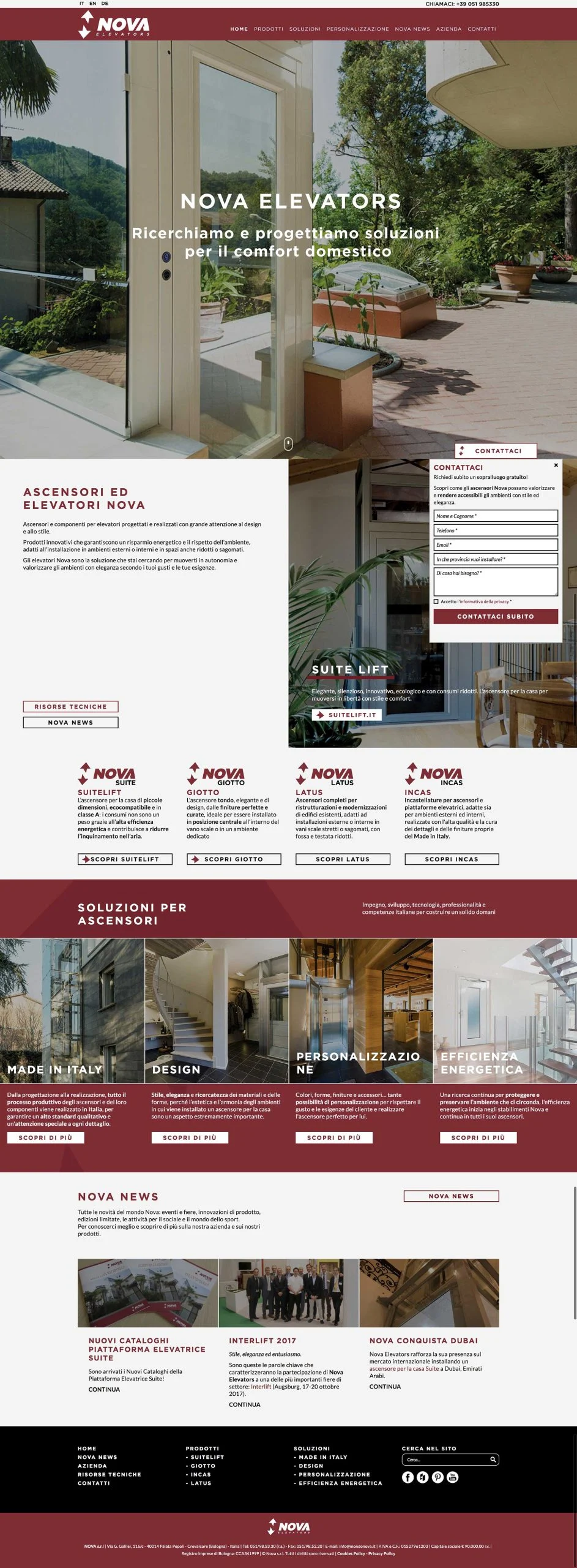 Nova Elevators Homepage Scaled
